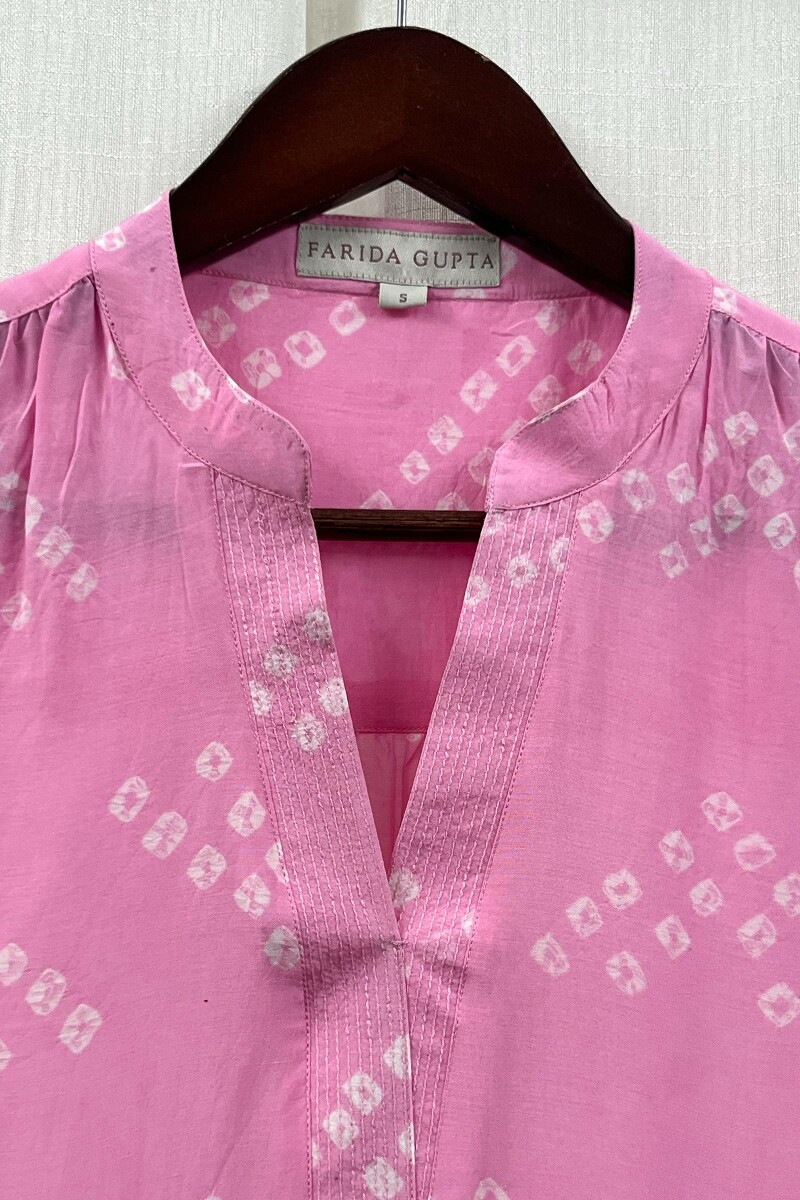 Bandhani Handcrafted Modal Top