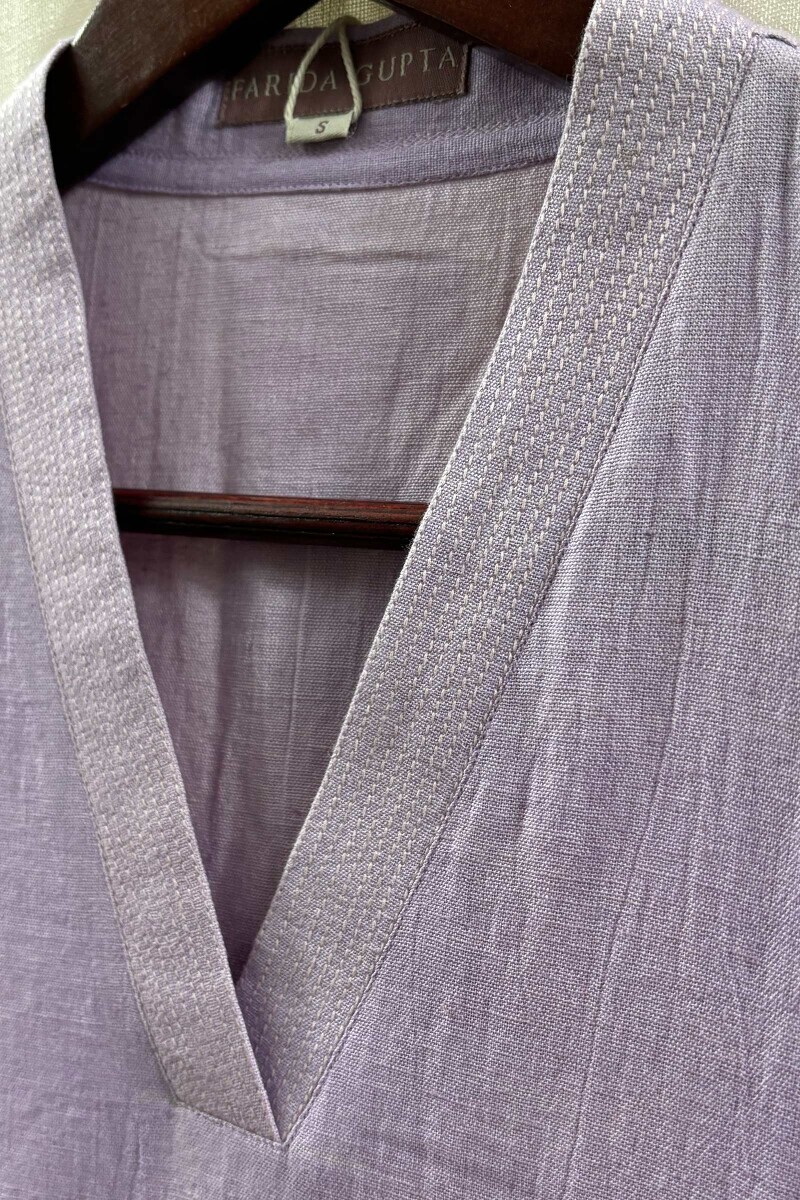 Handcrafted Cotton Straight Kurta