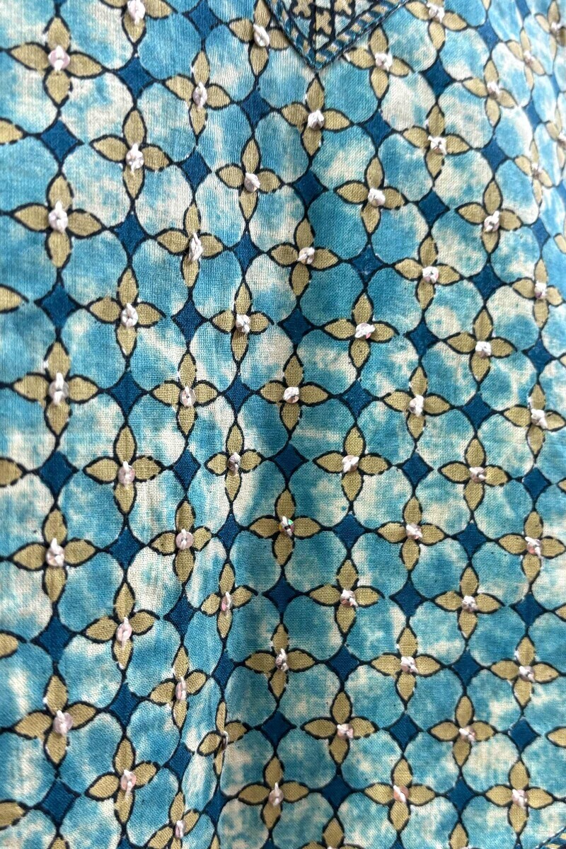 Bagru Hand Printed Cotton Top