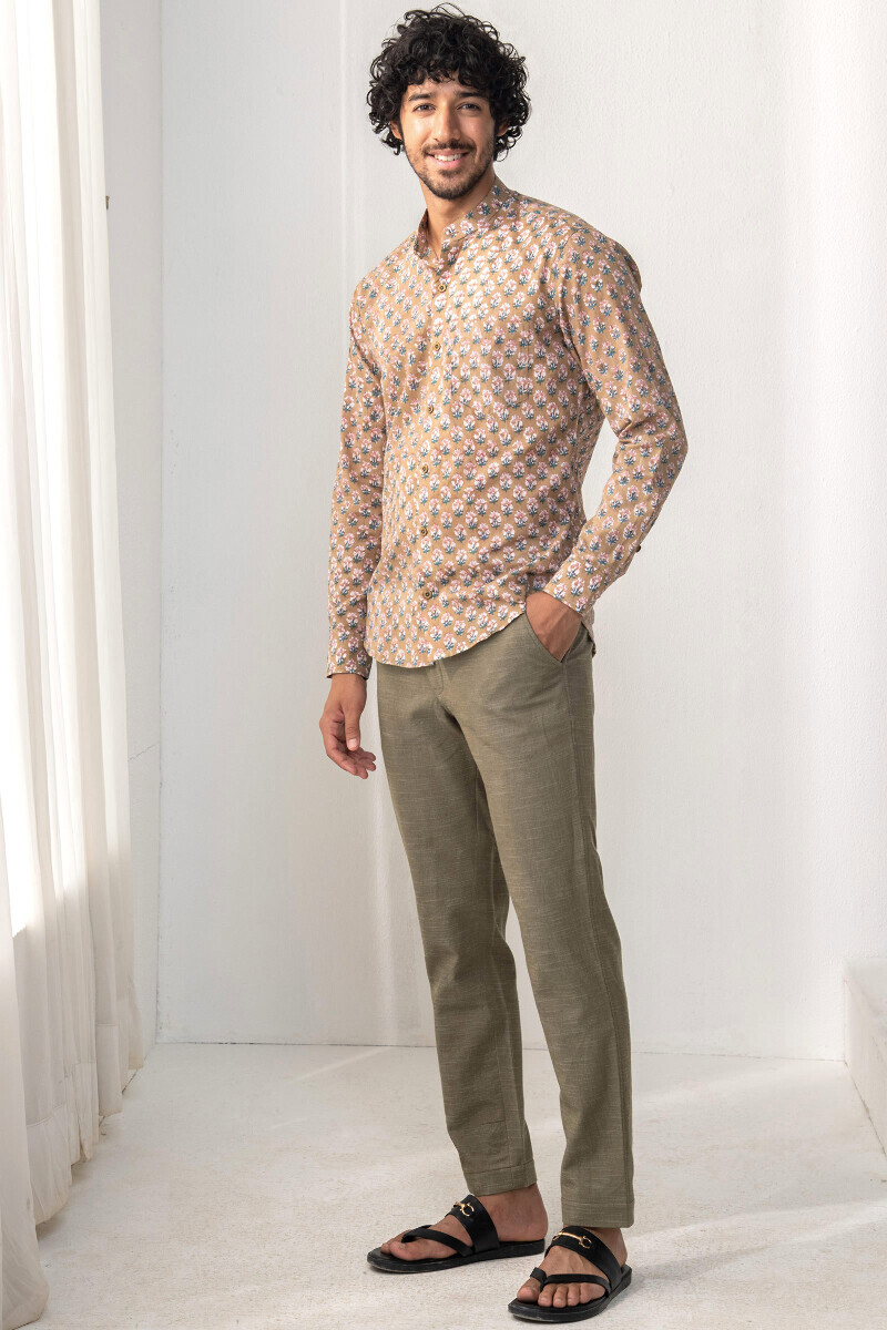 Handcrafted Cotton linen Pant