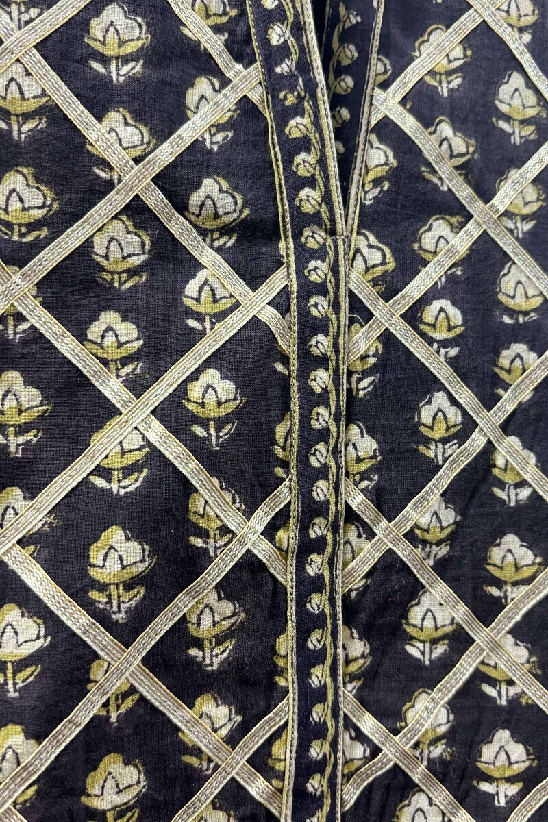 Bagru Hand Block-Printed Cotton Top