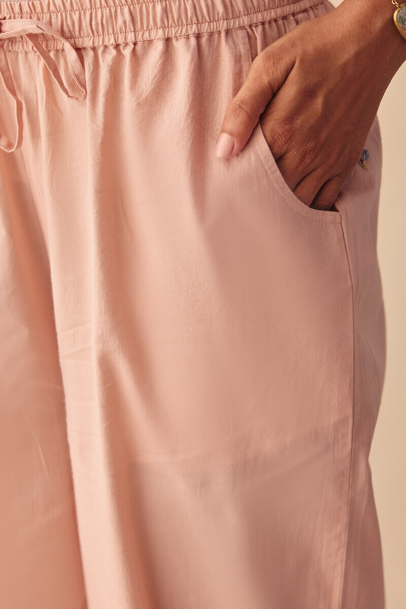 Pink Handcrafted Cotton Farsi