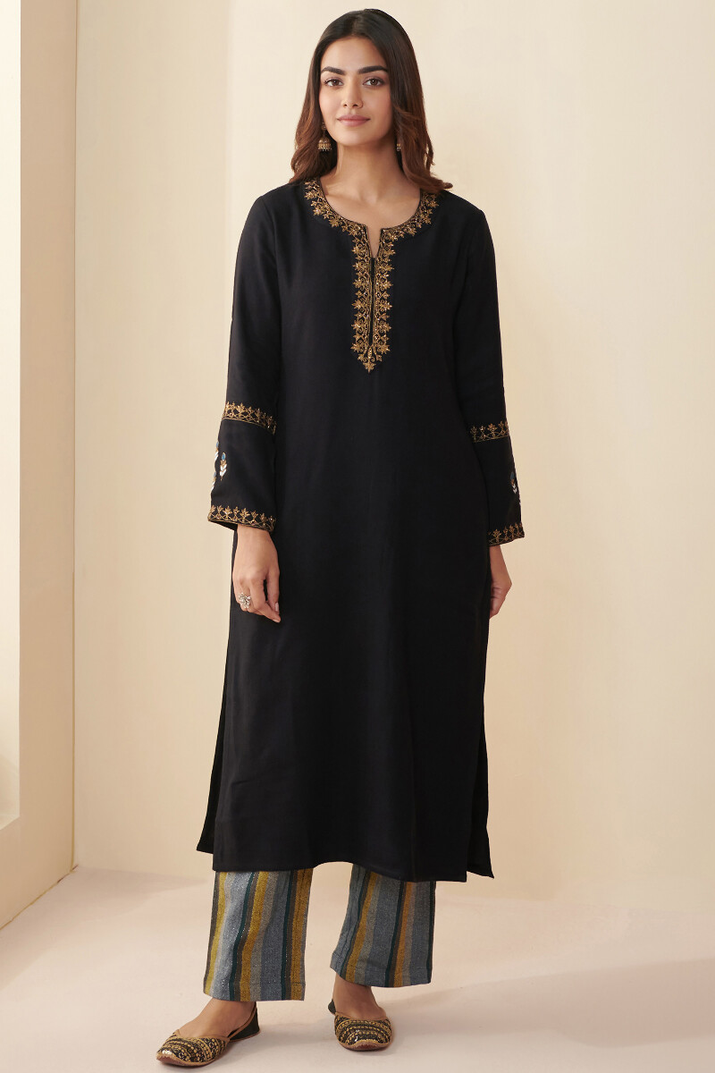 Indigo Handcrafted Cotton Pants