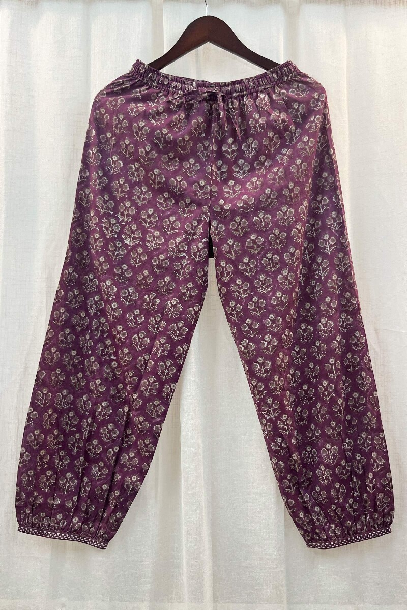 FG Specials: 1 Of 1 - Brown Hand Block-Printed Cotton Kurta and Pants