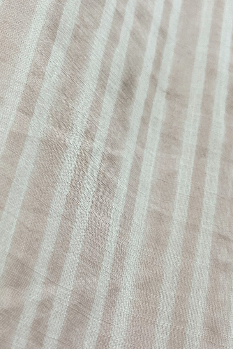 Baby Pink Handcrafted Straight Handloom Cotton Kurta