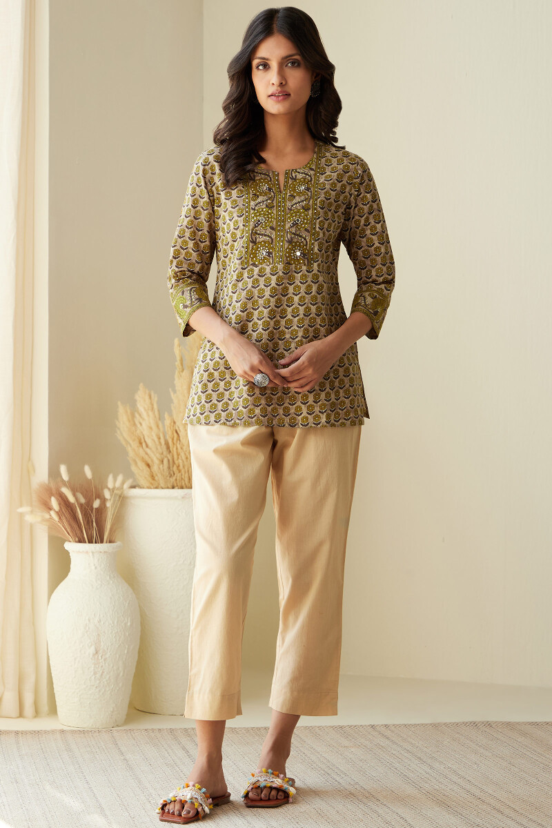 Bagru Hand Printed Cotton Top