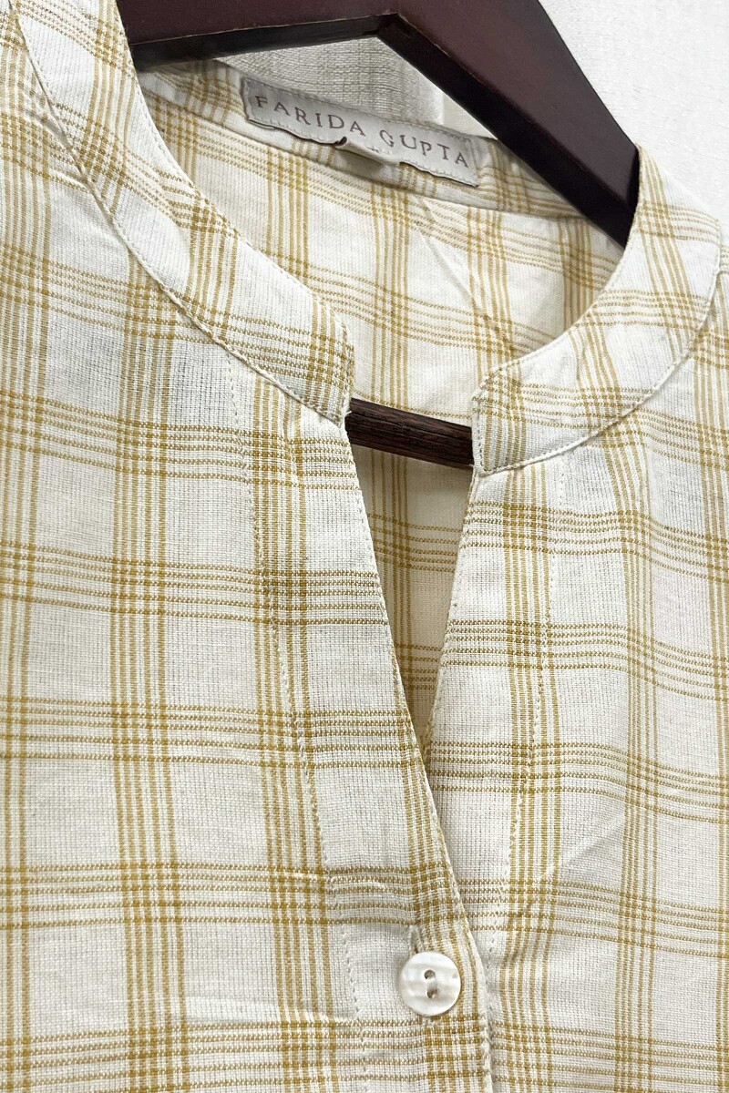 White Handcrafted Handloom Cotton Top