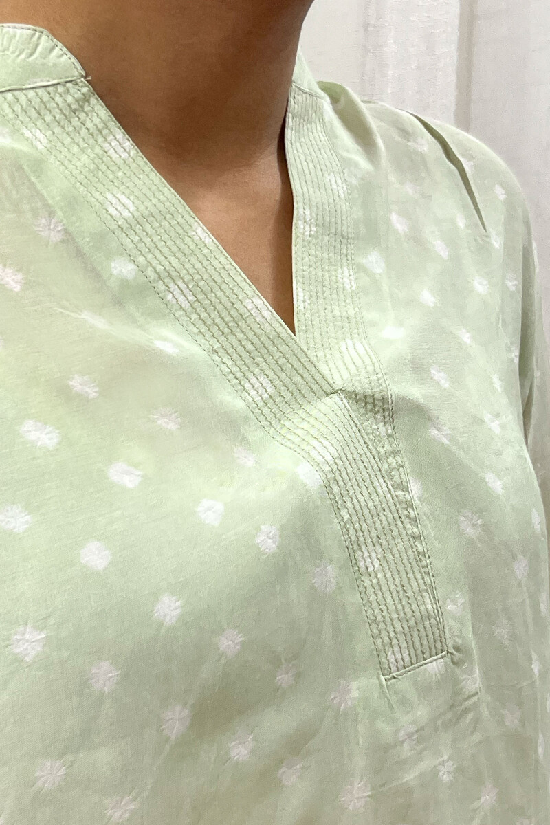Bandhani Handcrafted Modal Top