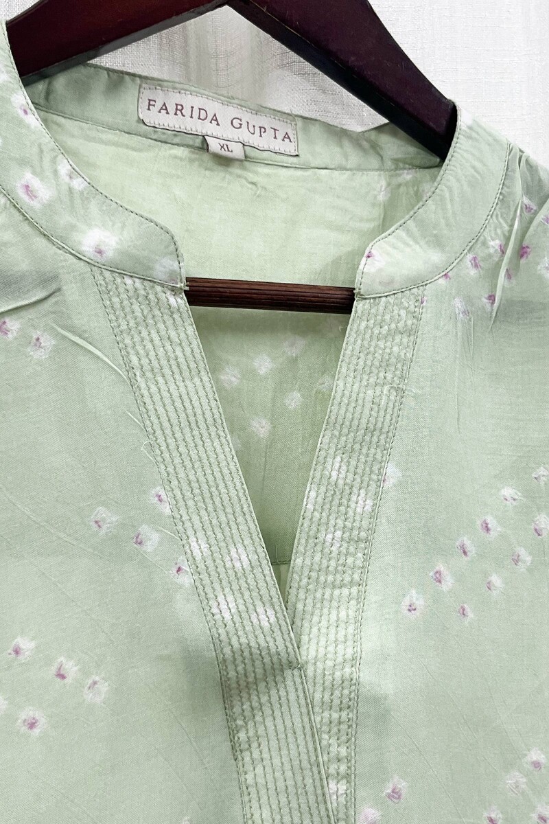 Bandhani Handcrafted Modal Top