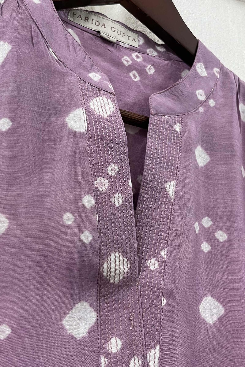 Bandhani Handcrafted Modal Top