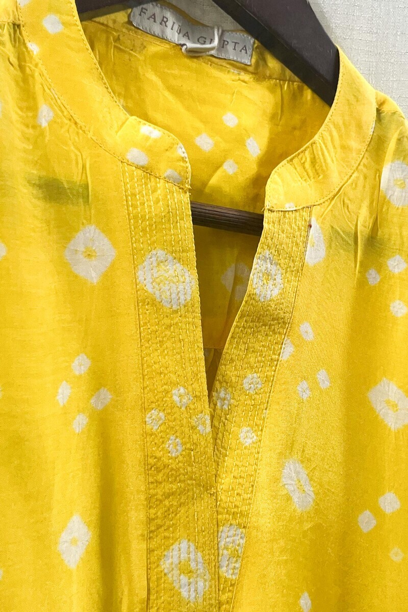 Bandhani Handcrafted Modal Top