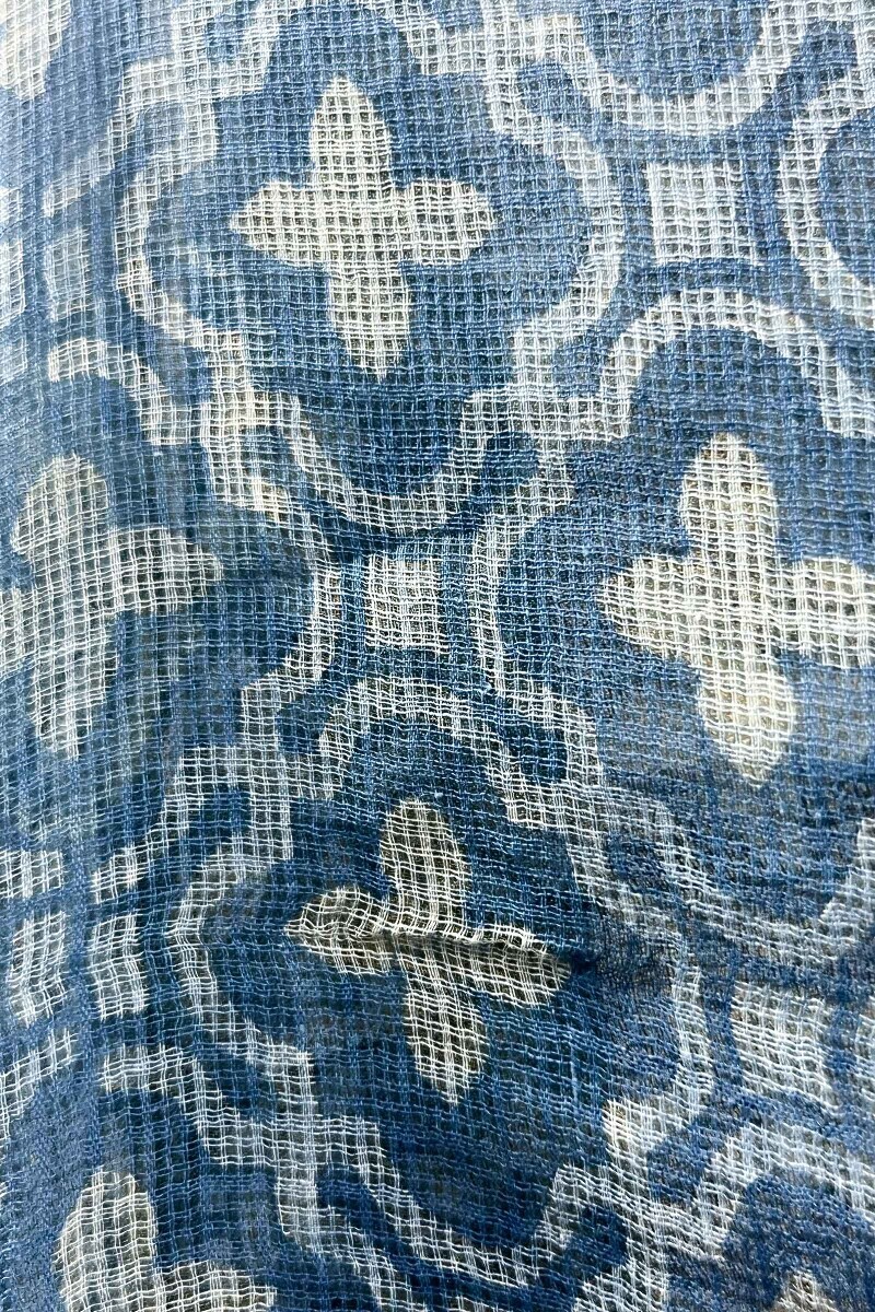 Akola Hand Block-Printed Kota Dupatta