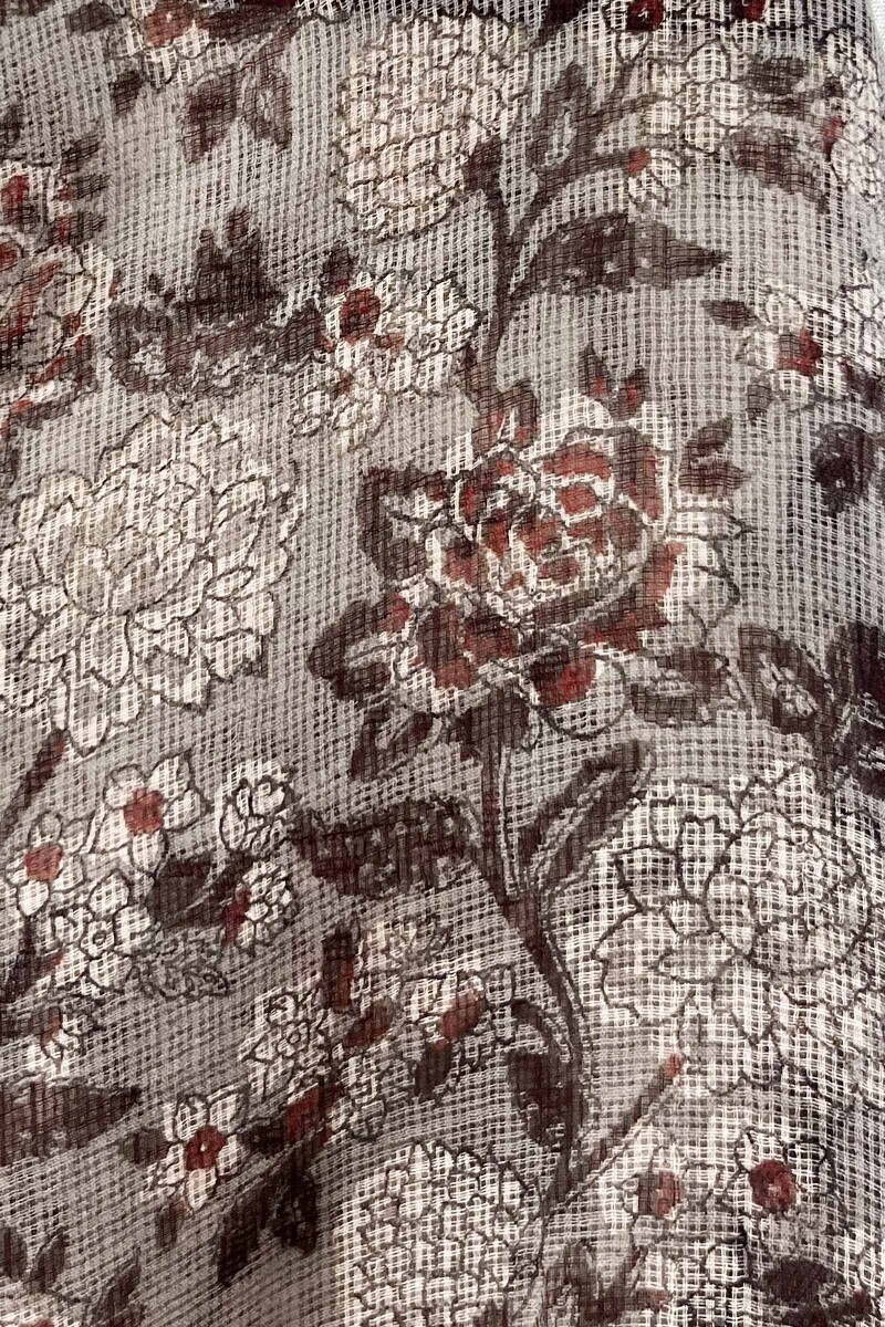 Bagru Hand Block-Printed Kota Dupatta
