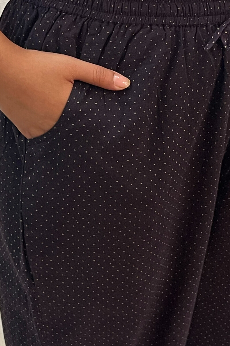 Ajrak Hand Block-Printed Cotton Narrow Pants