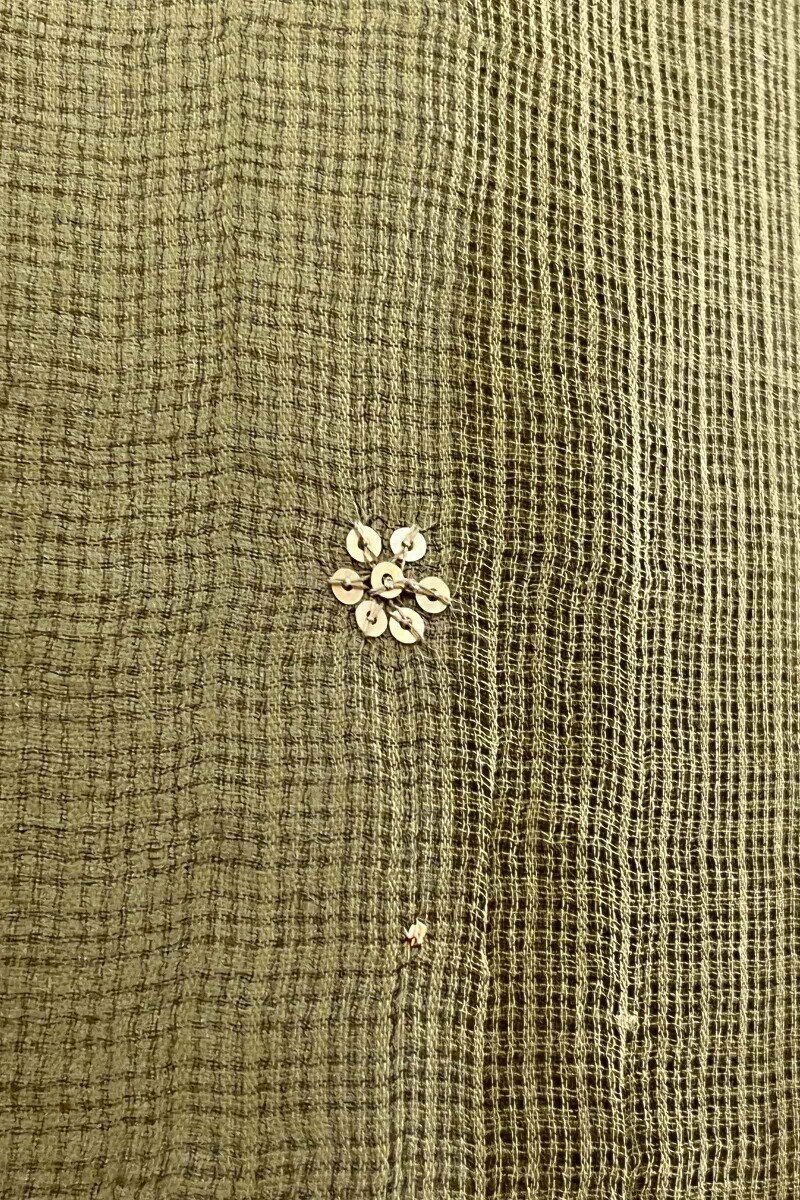 Green Handcrafted Kota Dupatta