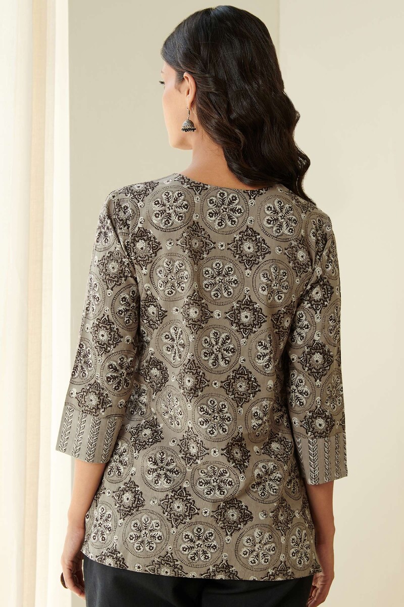 Bagru Hand Block Printed Cotton Top