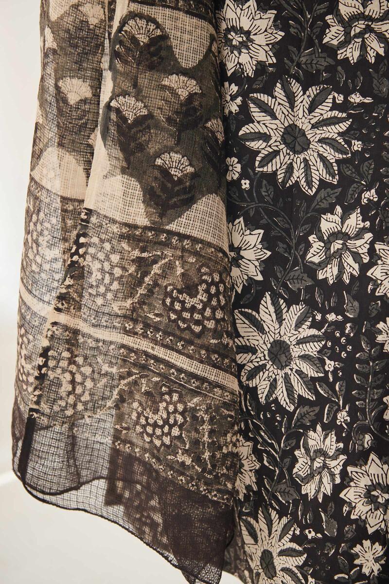 Bagru Block Printed Kota Dupatta