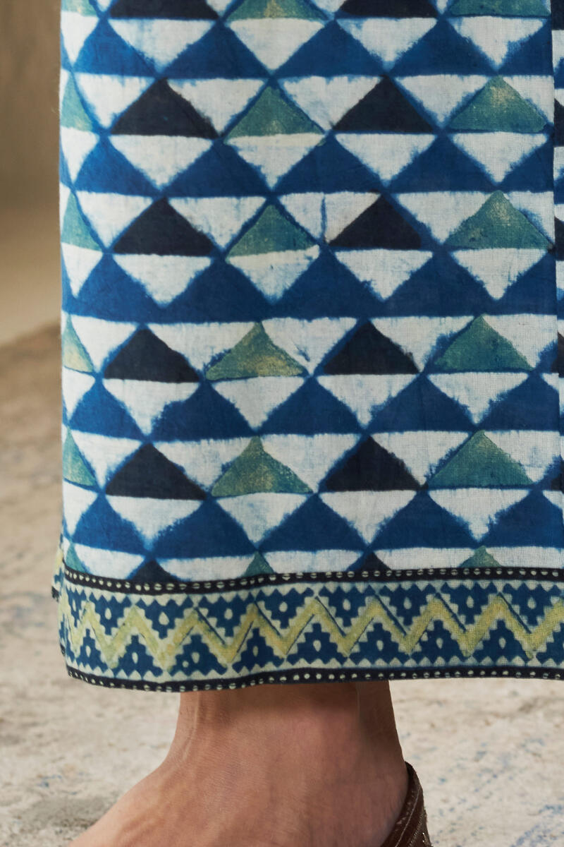 Ajrak Block Printed Cotton Farsi