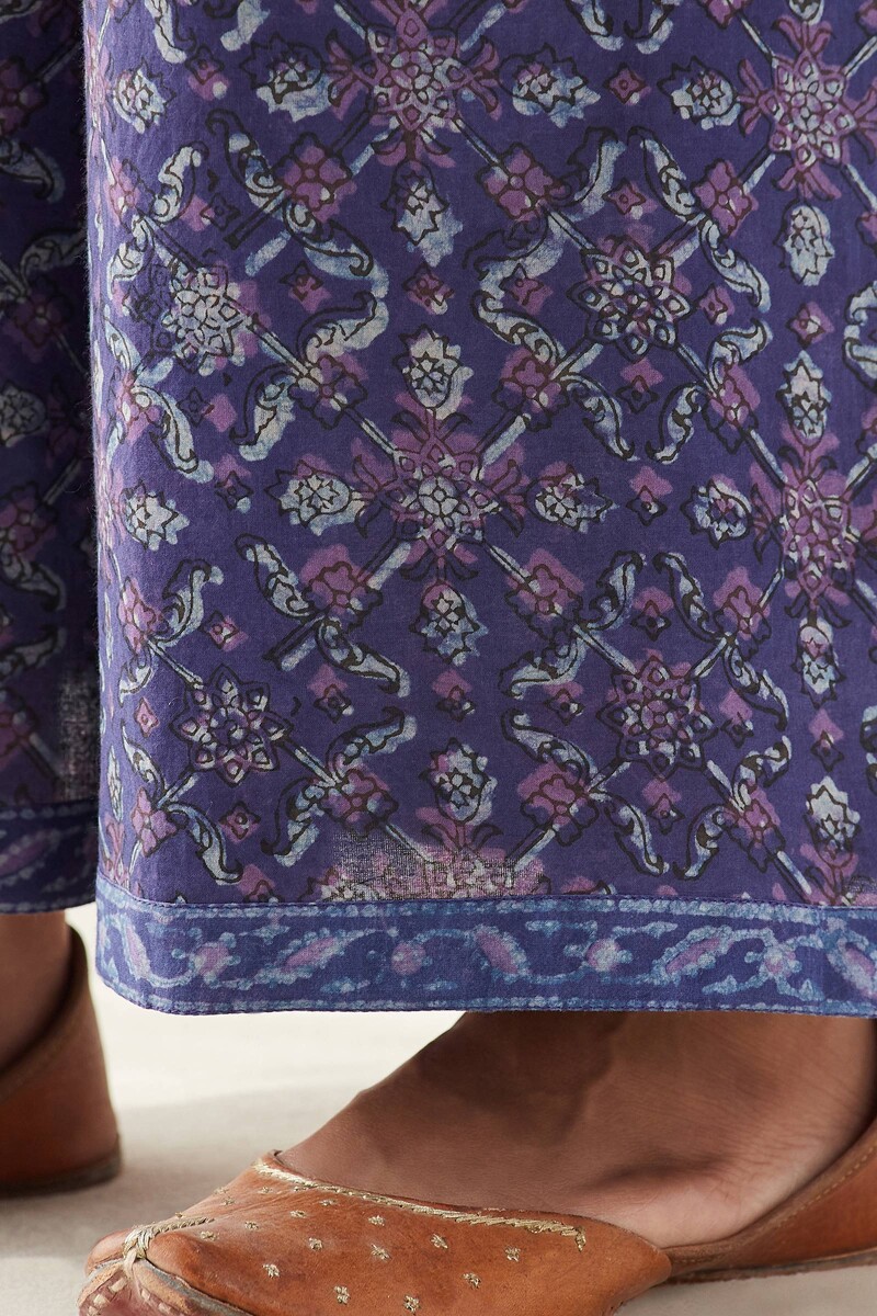 Akola Hand Block Printed Cotton Palazzos