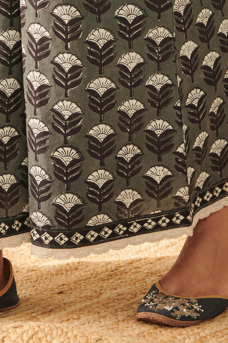 Bagru Hand Block Printed Cotton Palazzo