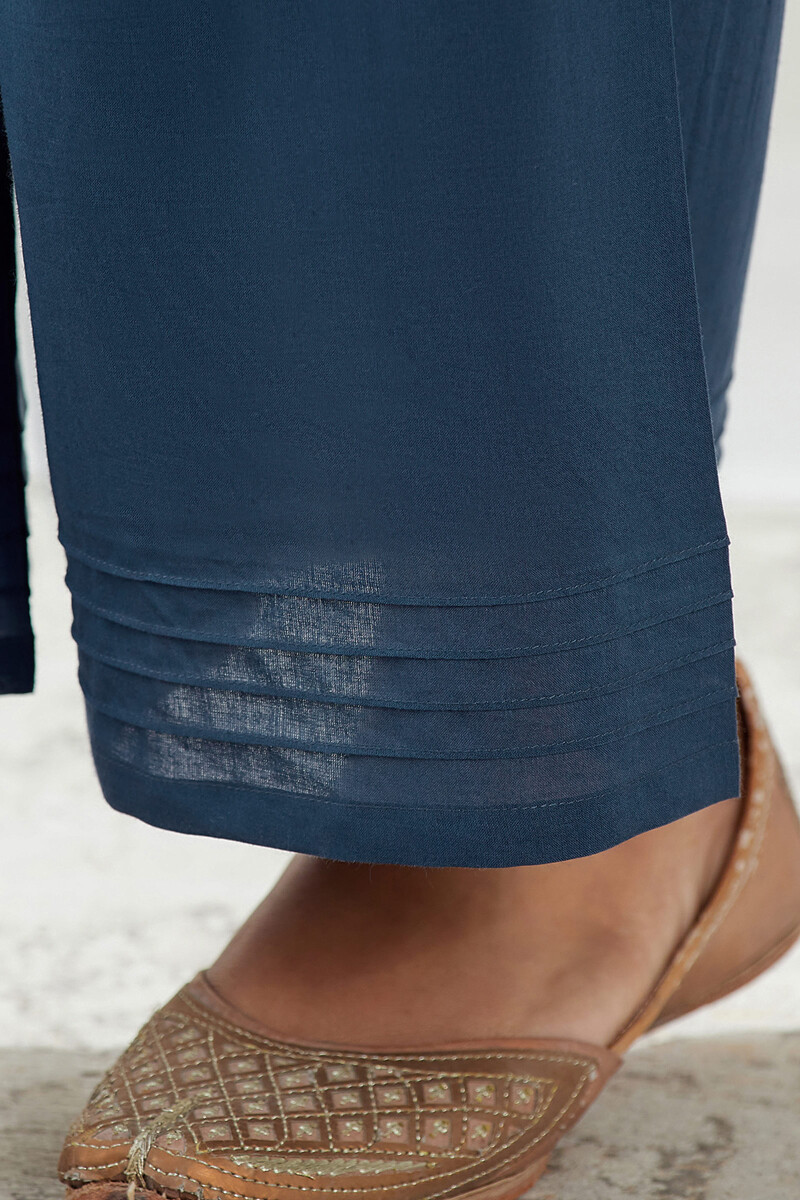 Blue Handcrafted Cotton Farsi