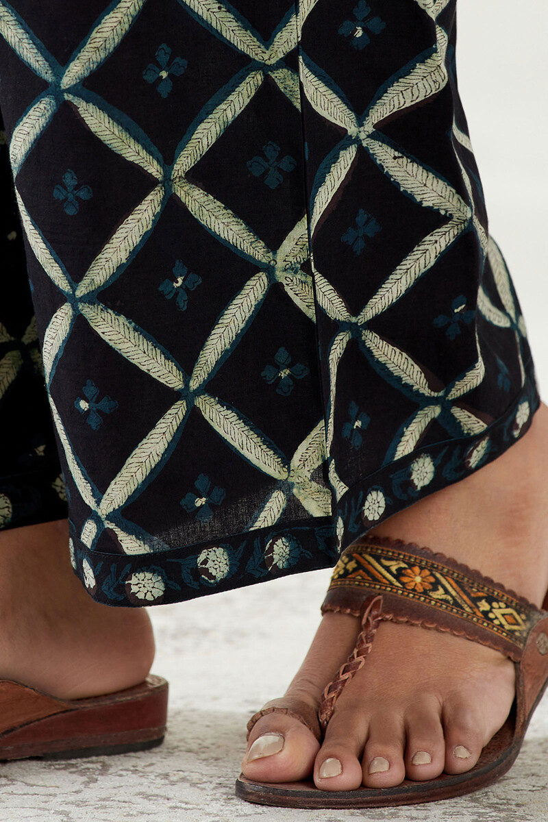 Bagru Hand Block Printed Cotton Farsi