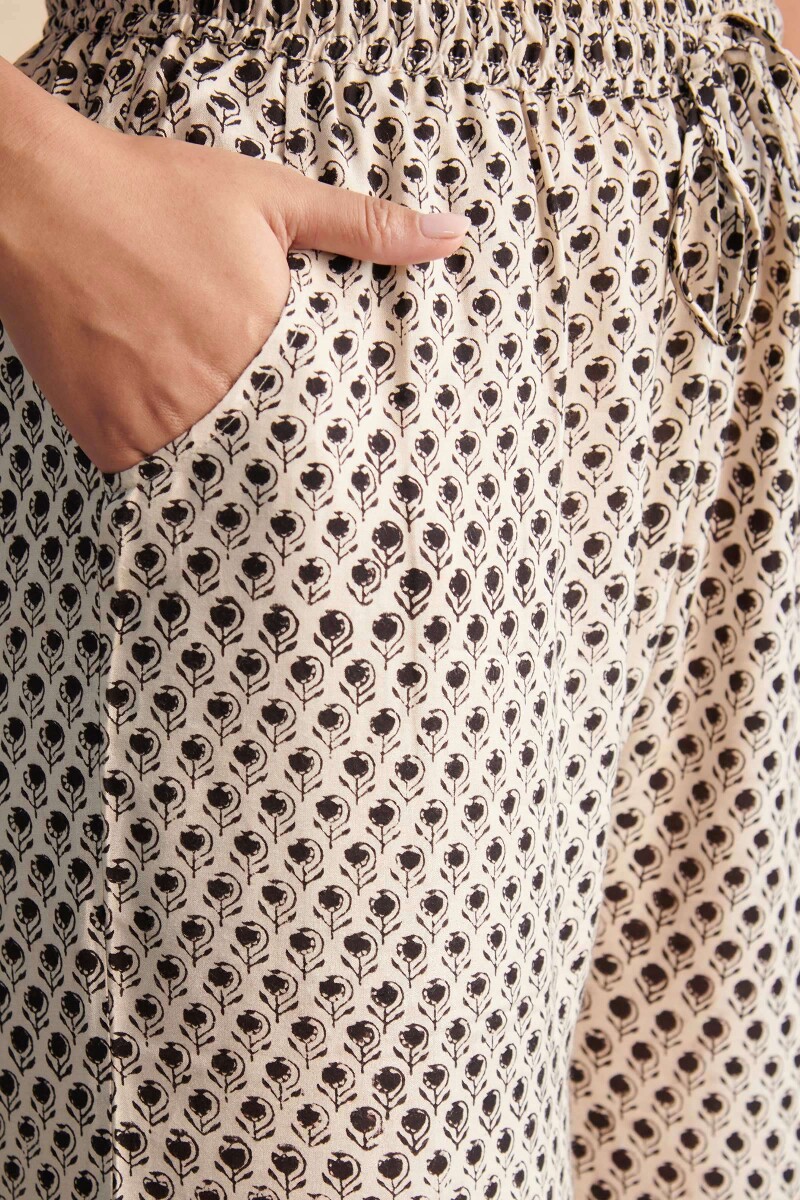 Bagru Hand Block-Printed Modal Palazzo
