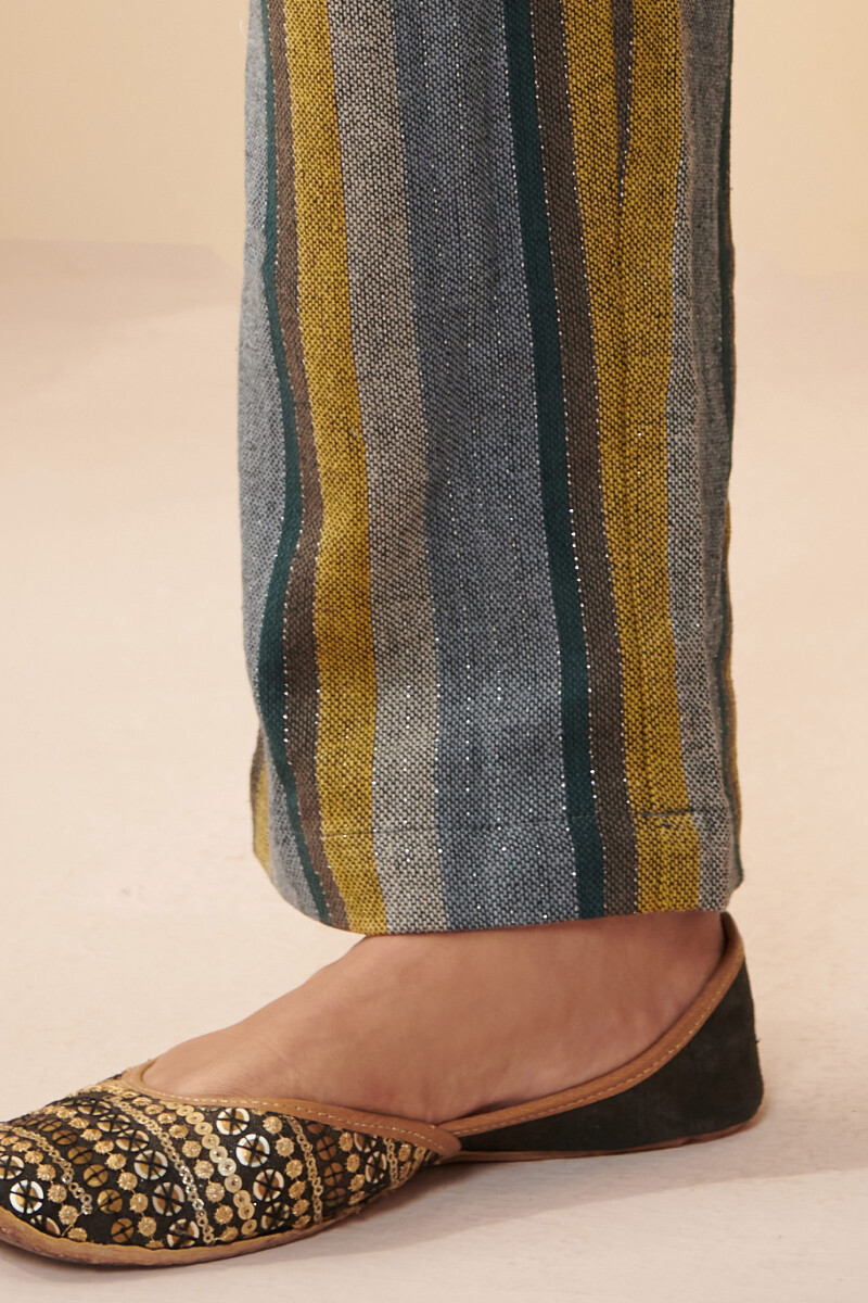 Indigo Handcrafted Cotton Pants