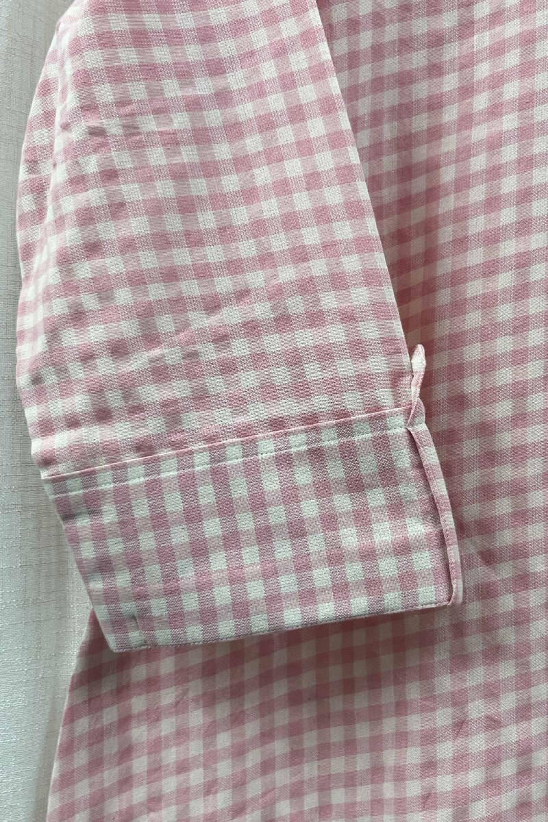 Pink Handcrafted Cotton Top