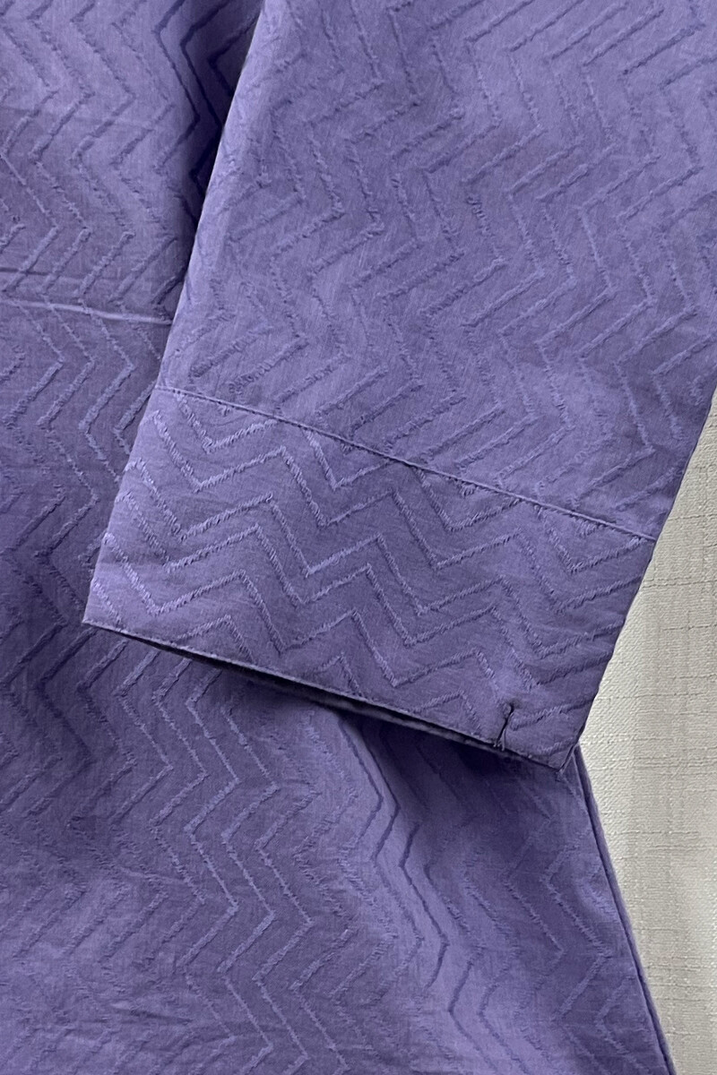 Purple Handcrafted Cotton Top
