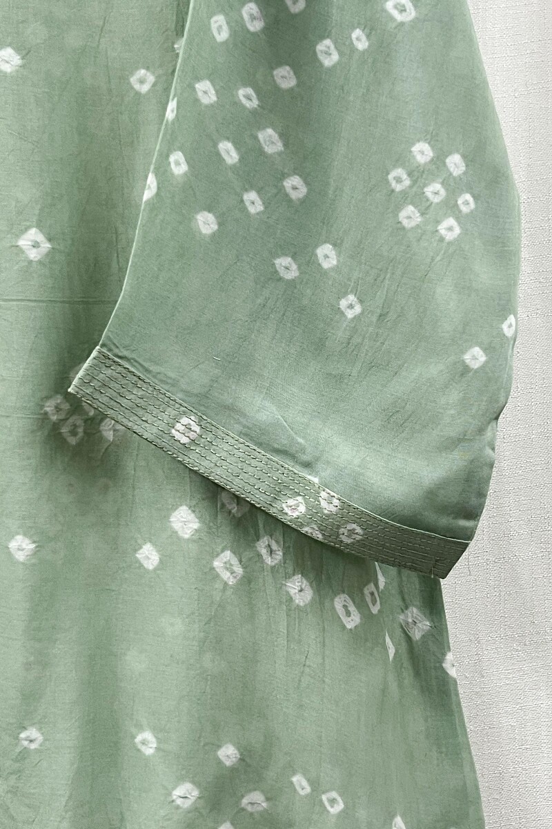 Bandhani Handcrafted Modal Top