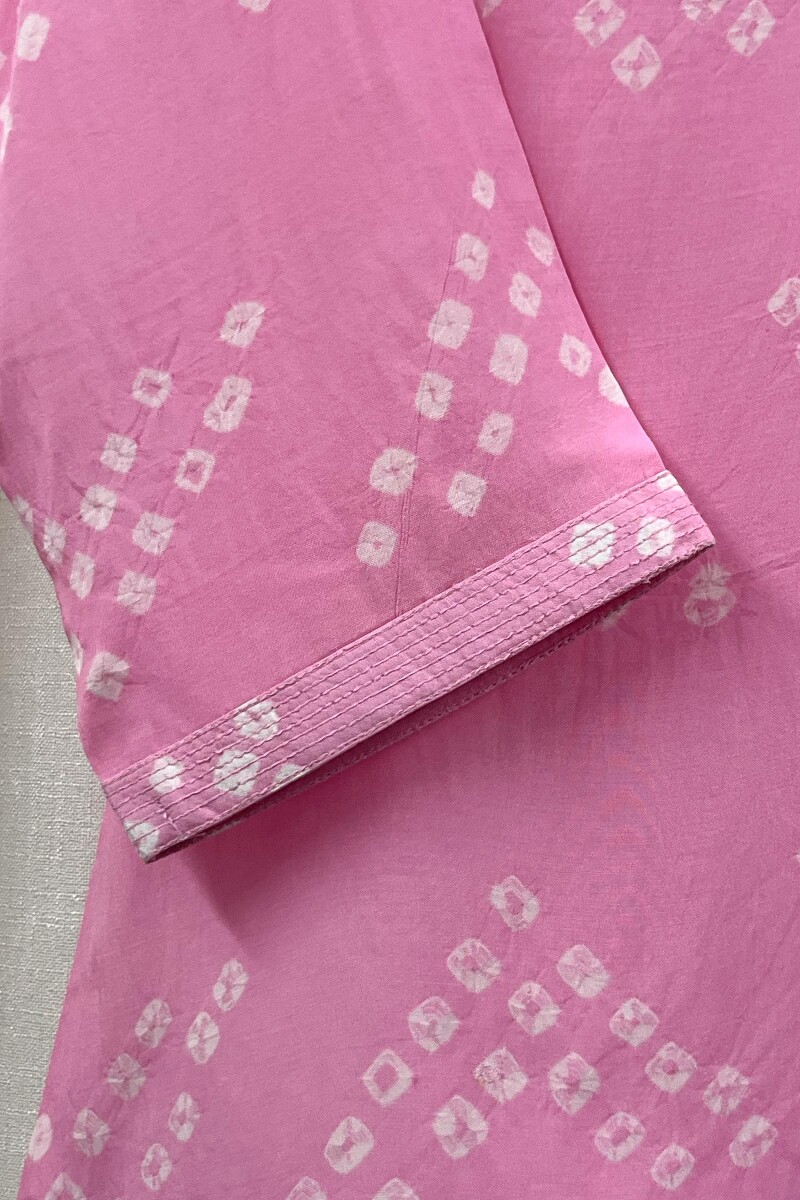 Bandhani Handcrafted Modal Top
