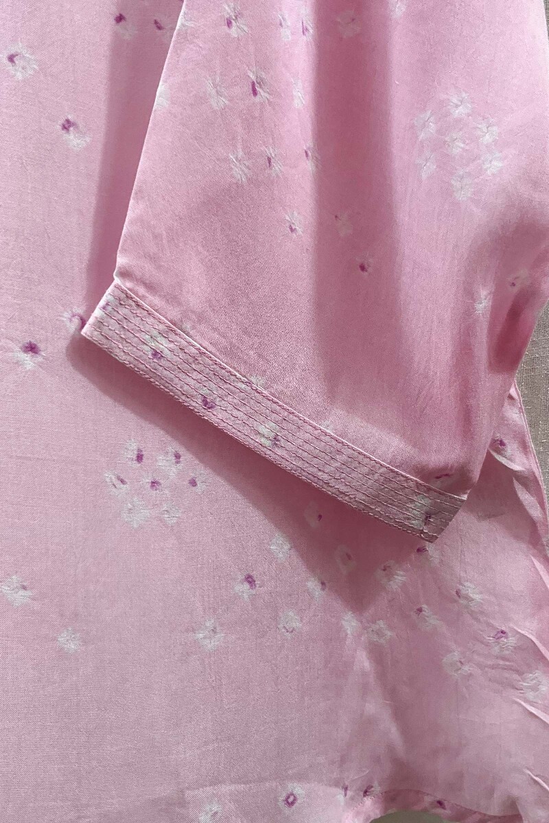 Bandhani Handcrafted Modal Top