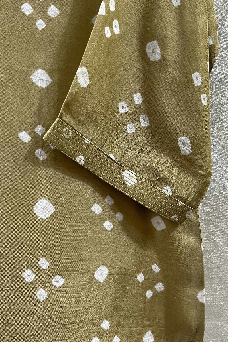 Bandhani Handcrafted Modal Top