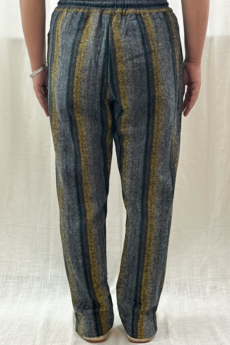 Indigo Handcrafted Handloom Cotton Pants