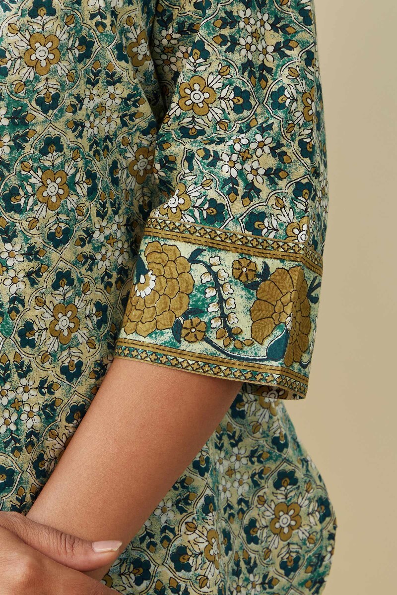 Bagru Hand Printed Cotton Loungewear Set