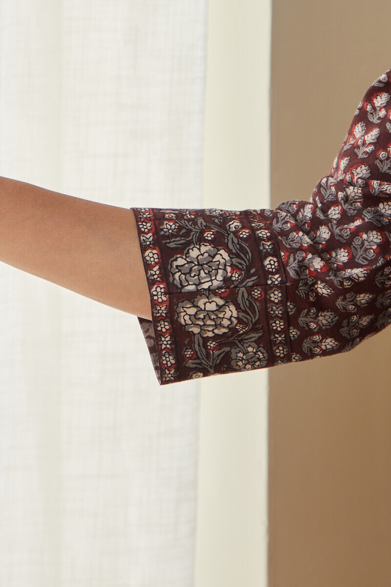 Bagru Hand Block-Printed Top