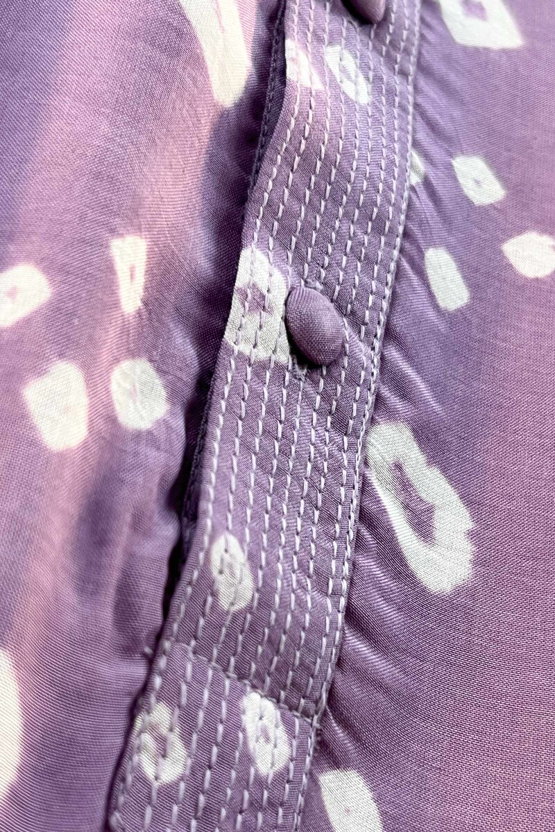 FG Specials: 1 Of 1- Men's Purple Handcrafted Modal Kurta