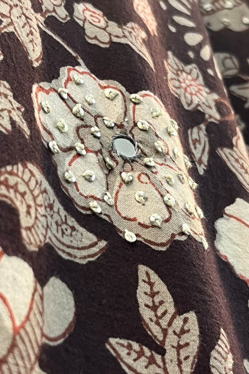 FG Specials: 1 of 1- Bagru Hand Block-Printed Straight Cotton Kurta