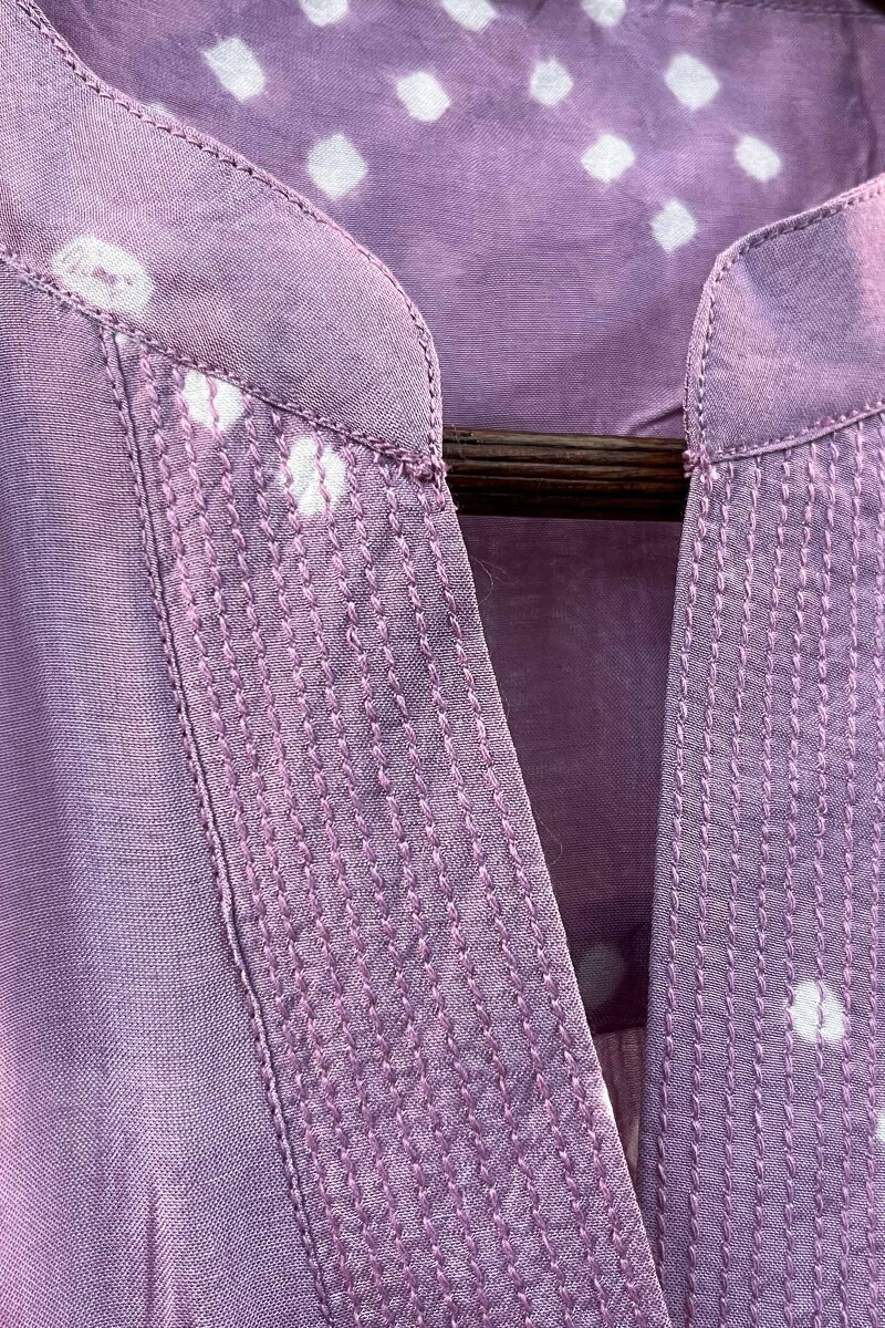 FG Specials: 1 of 1- Purple Bandhani Top