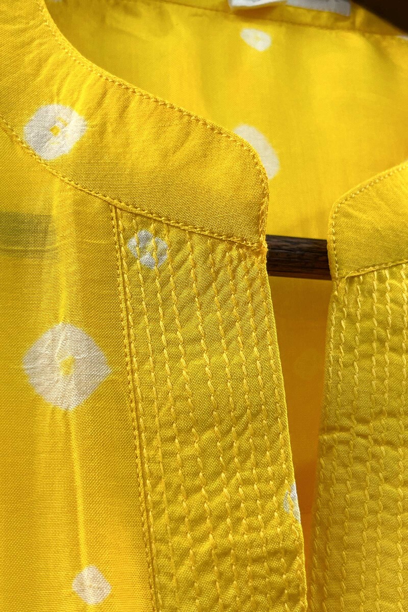 FG Specials: 1 of 1- Yellow Bandhani Top