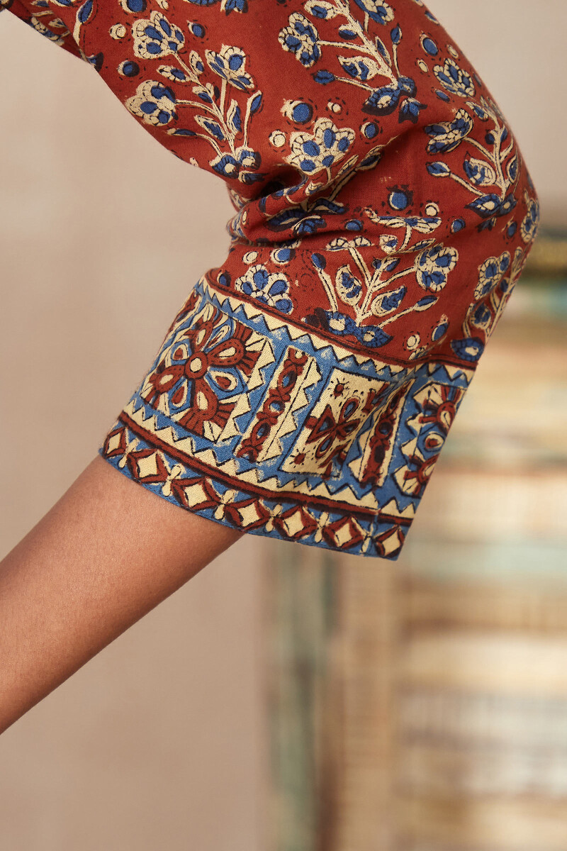 Bagru Hand Block-Printed Cotton Loungewear Set