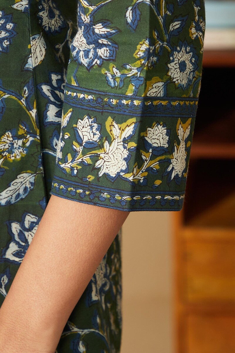 Bagru Hand Block-Printed Cotton Loungewear Set
