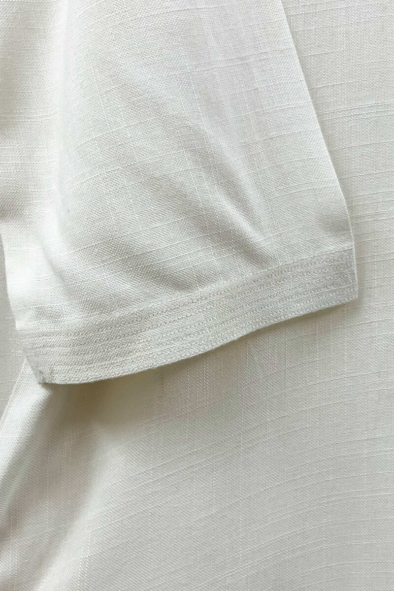 White Handcrafted Straight Handloom Cotton Kurta