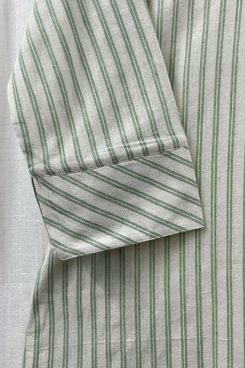 White Handcrafted Straight Handloom Cotton Kurta