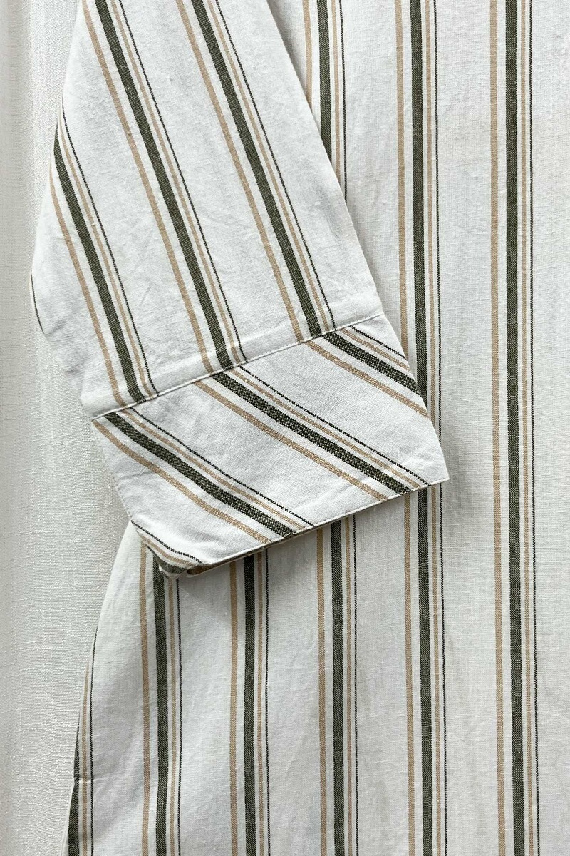 White Handcrafted Straight Handloom Cotton Kurta