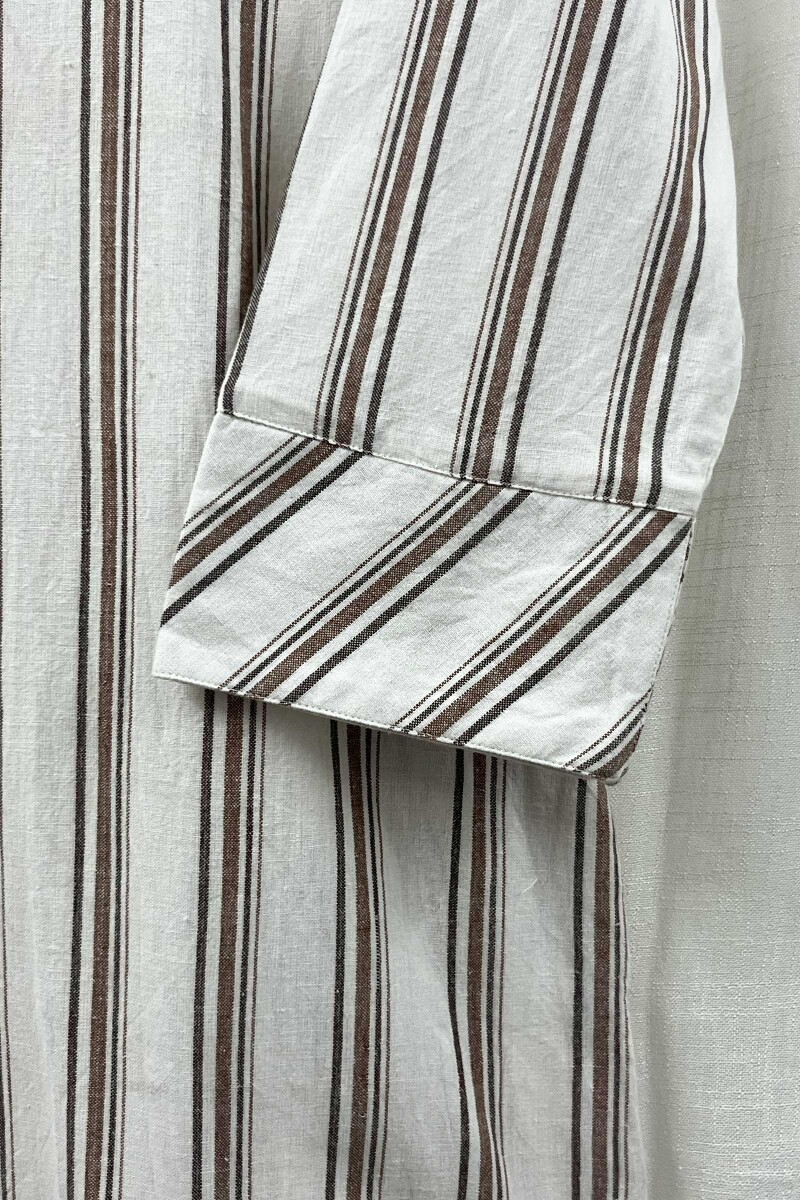 White Handcrafted Straight Handloom Cotton Kurta