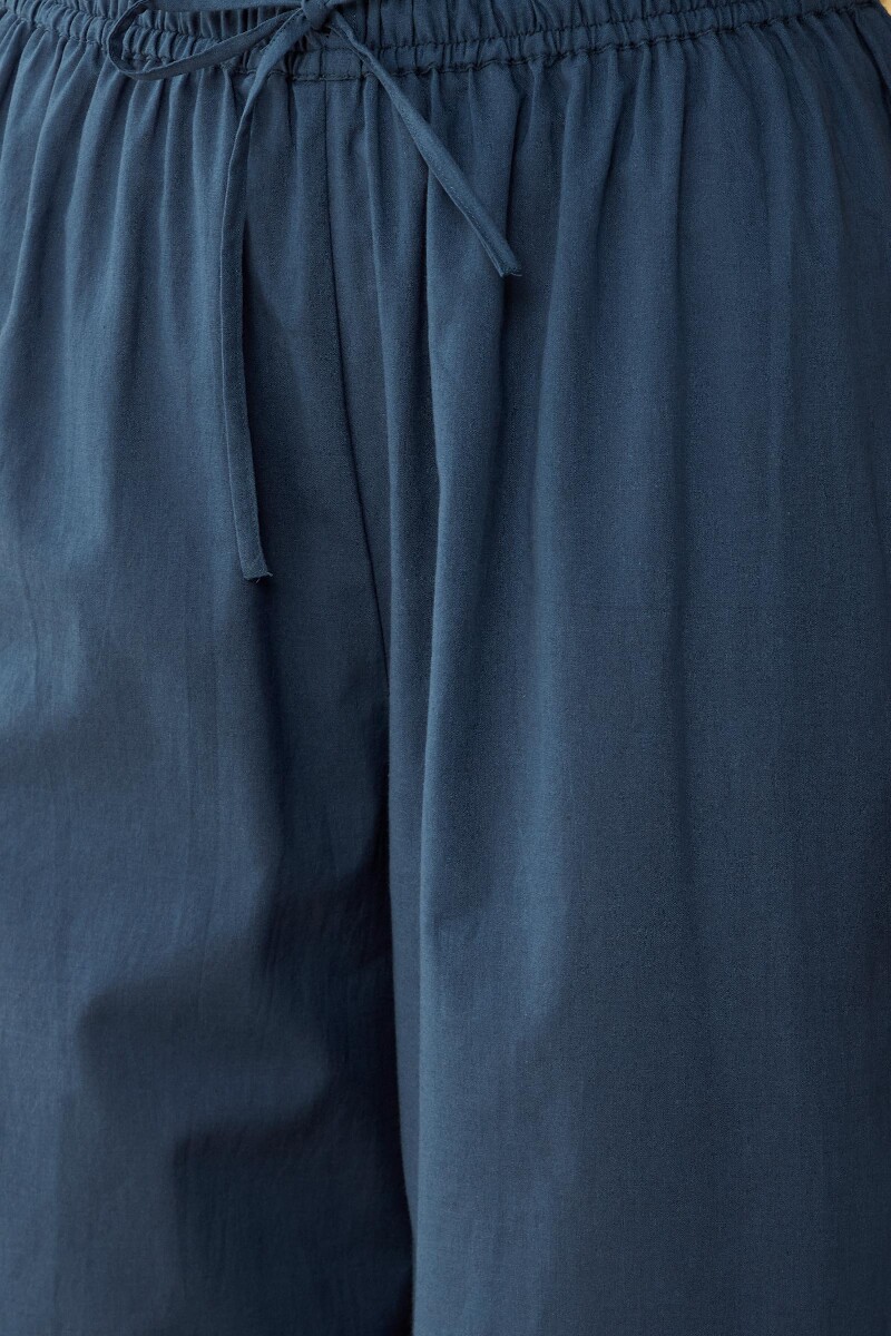 Blue Handcrafted Cotton Farsi