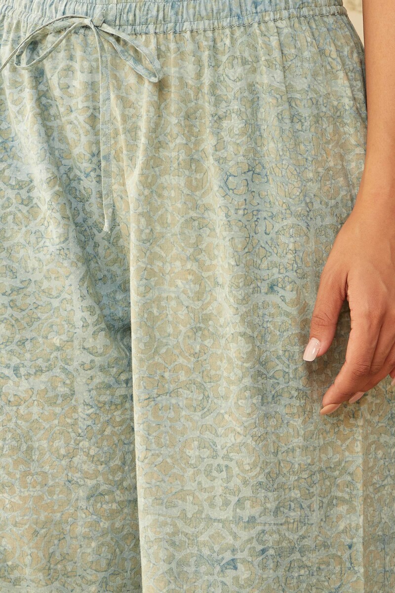 Akola Hand Block-Printed Cotton Farsi