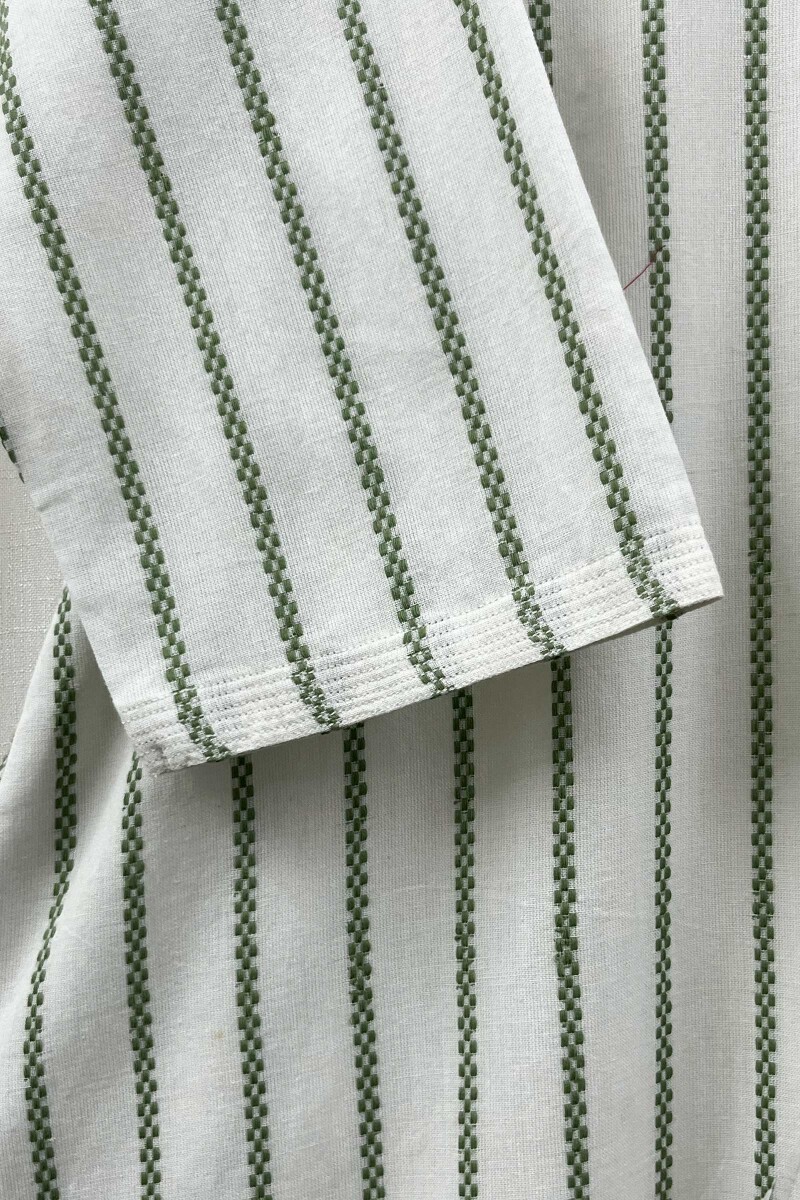 White Handcrafted Straight Handloom Cotton Kurta